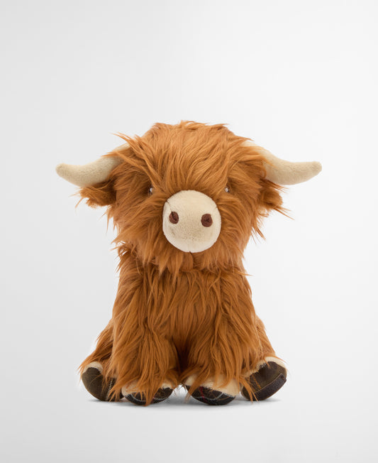 Barbour Dog Highland Cow Toy