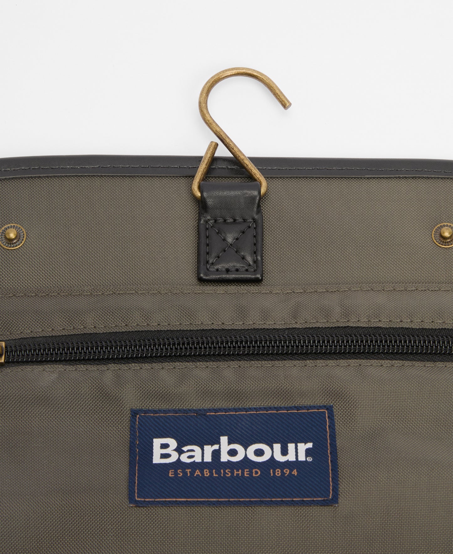 Barbour Tartan Hanging Washbag