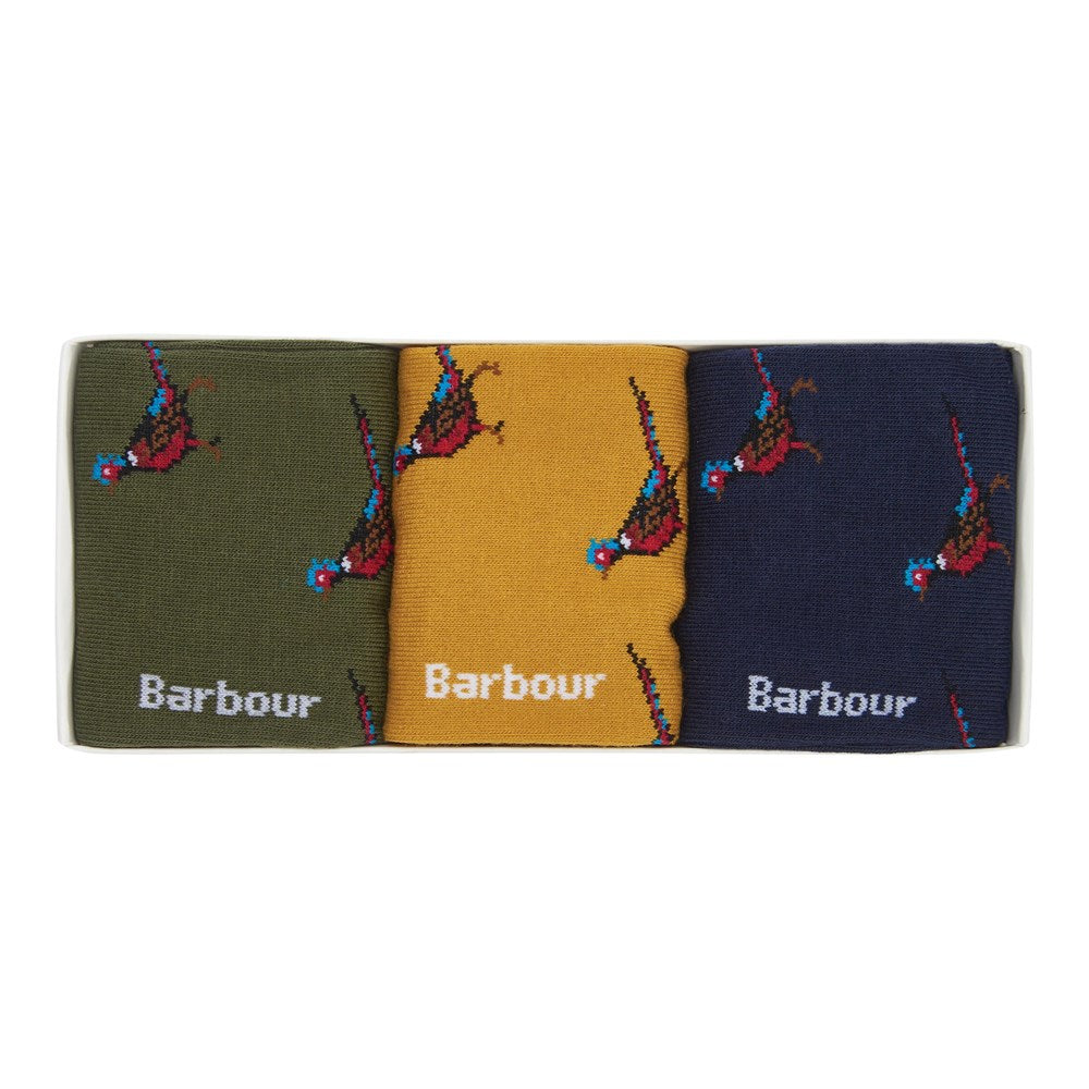 Barbour Pheasant Socks Gift Box