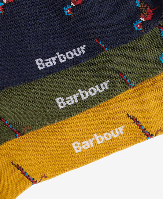 Barbour Pheasant Socks Gift Box