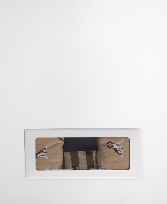 Barbour Beagle Dog Sock Set