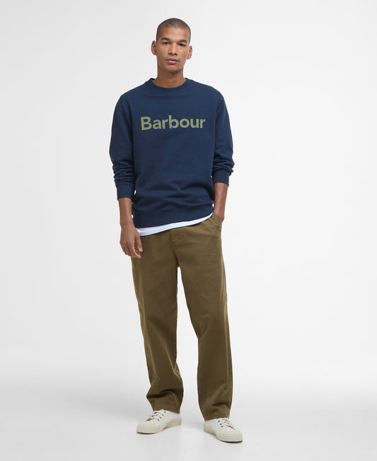 Barbour Pique Applique Crew Sweatshirt
