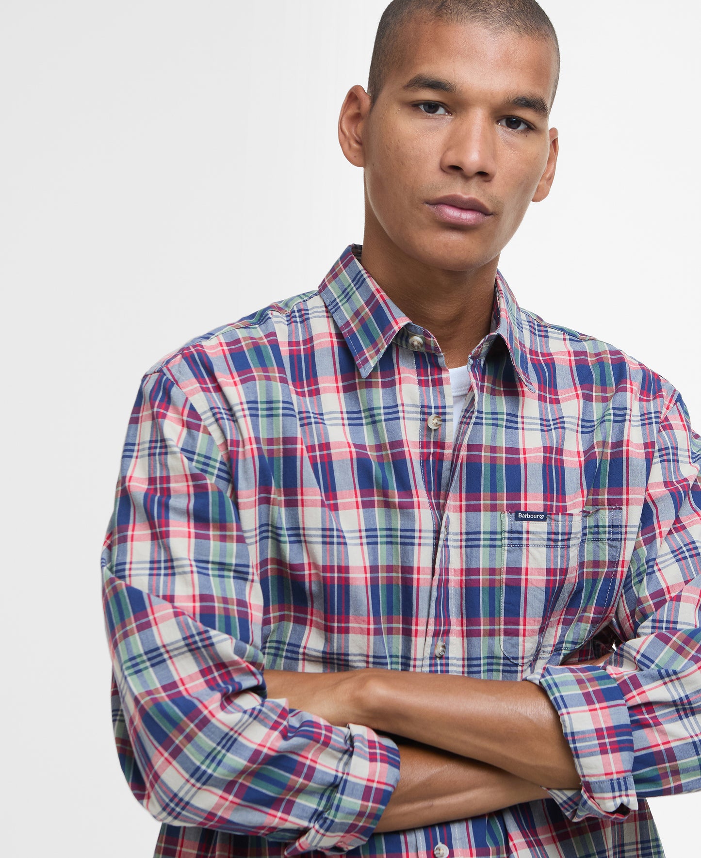 Barbour Clifton Madras Relaxed Fit Shirt