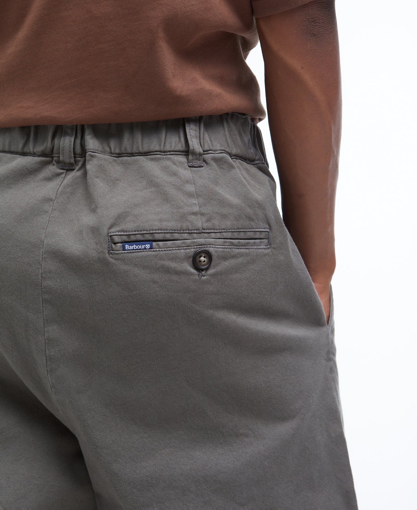 Barbour Washed Stretch Twill Relaxed Fit Trouser