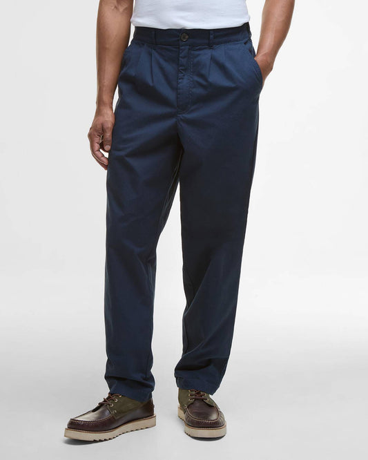 Barbour Cole Relaxed Fit Poplin Trouser