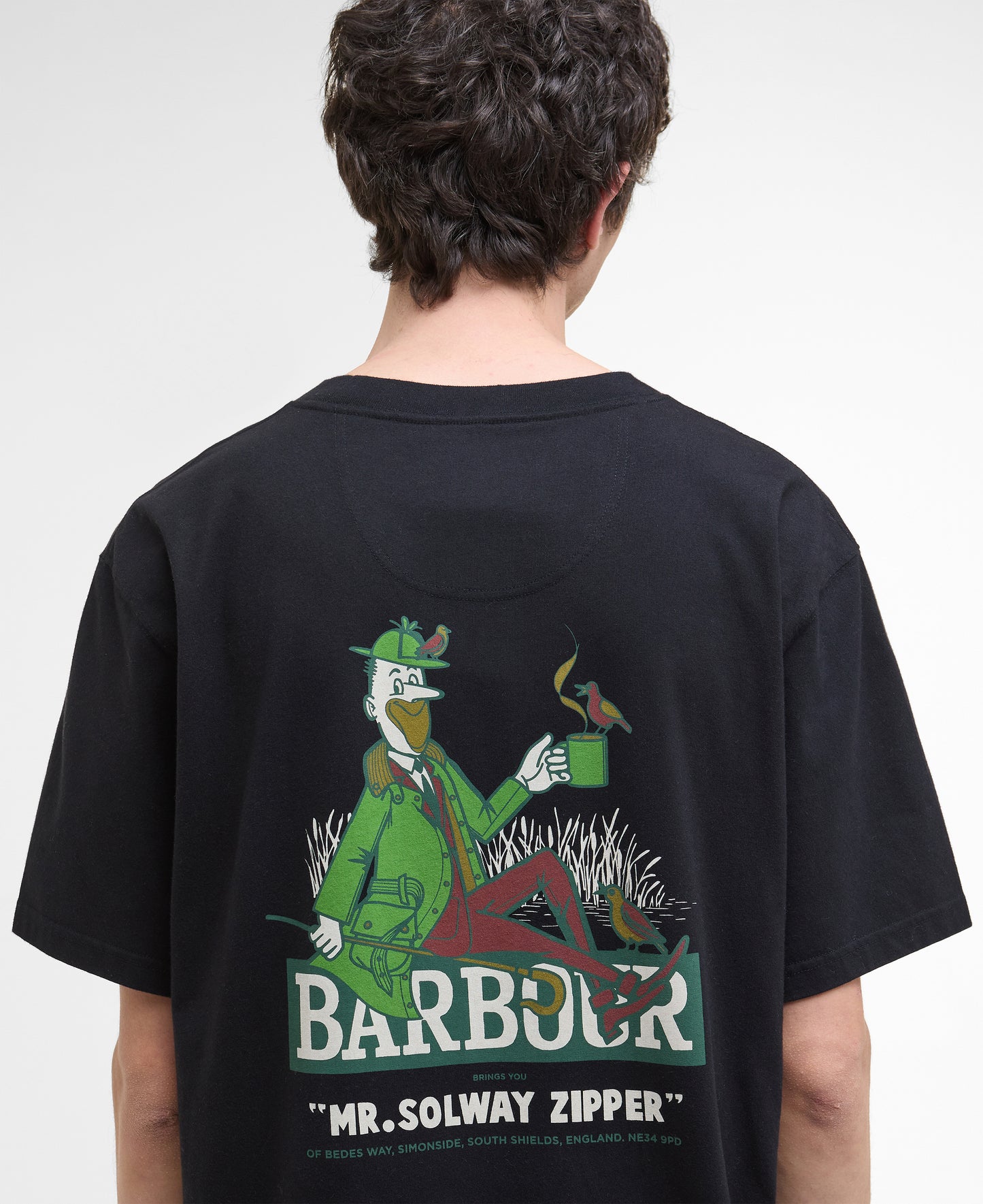 Barbour Campbell OS Graphic T-Shirt