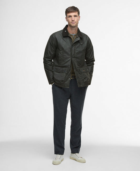 Barbour Modern Beaufort Check Wax Jacket