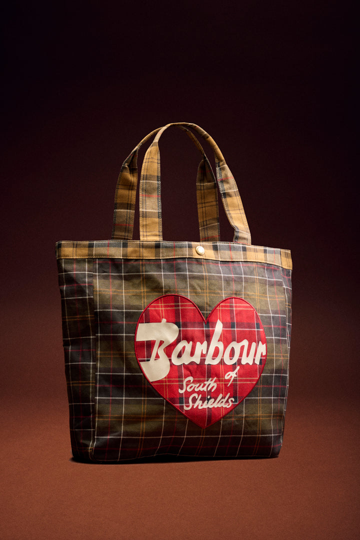 Barbour Heart Tote Bag