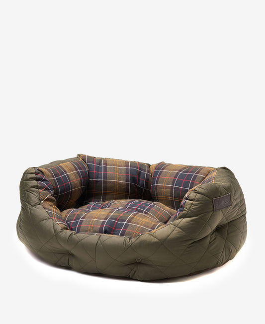 Barbour Quilted Dog Bed 24in