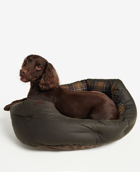 Barbour Wax/Cotton Dog Bed 30in