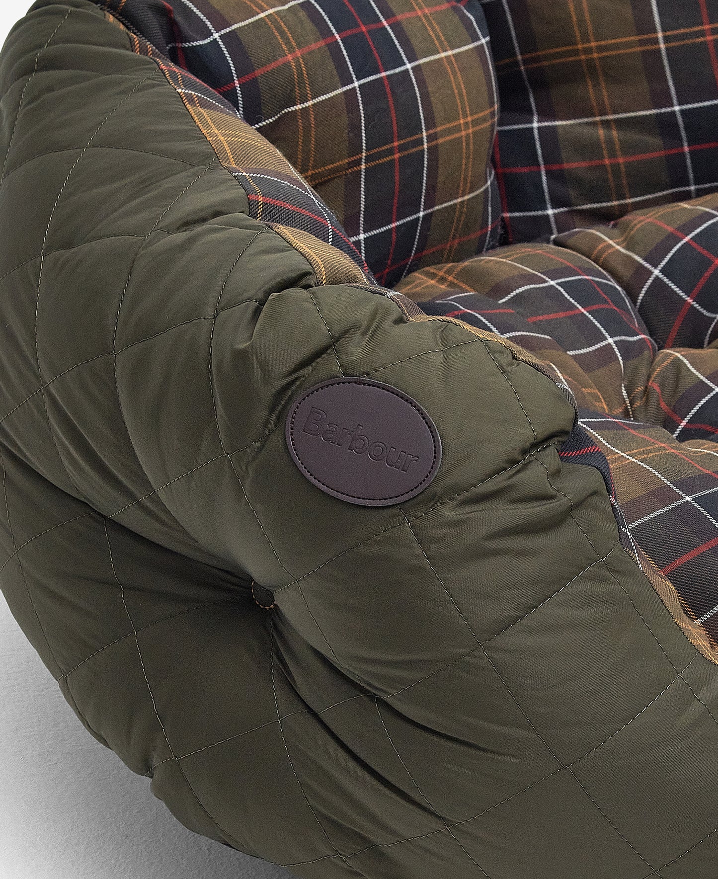 Barbour Quilted Dog Bed 30in