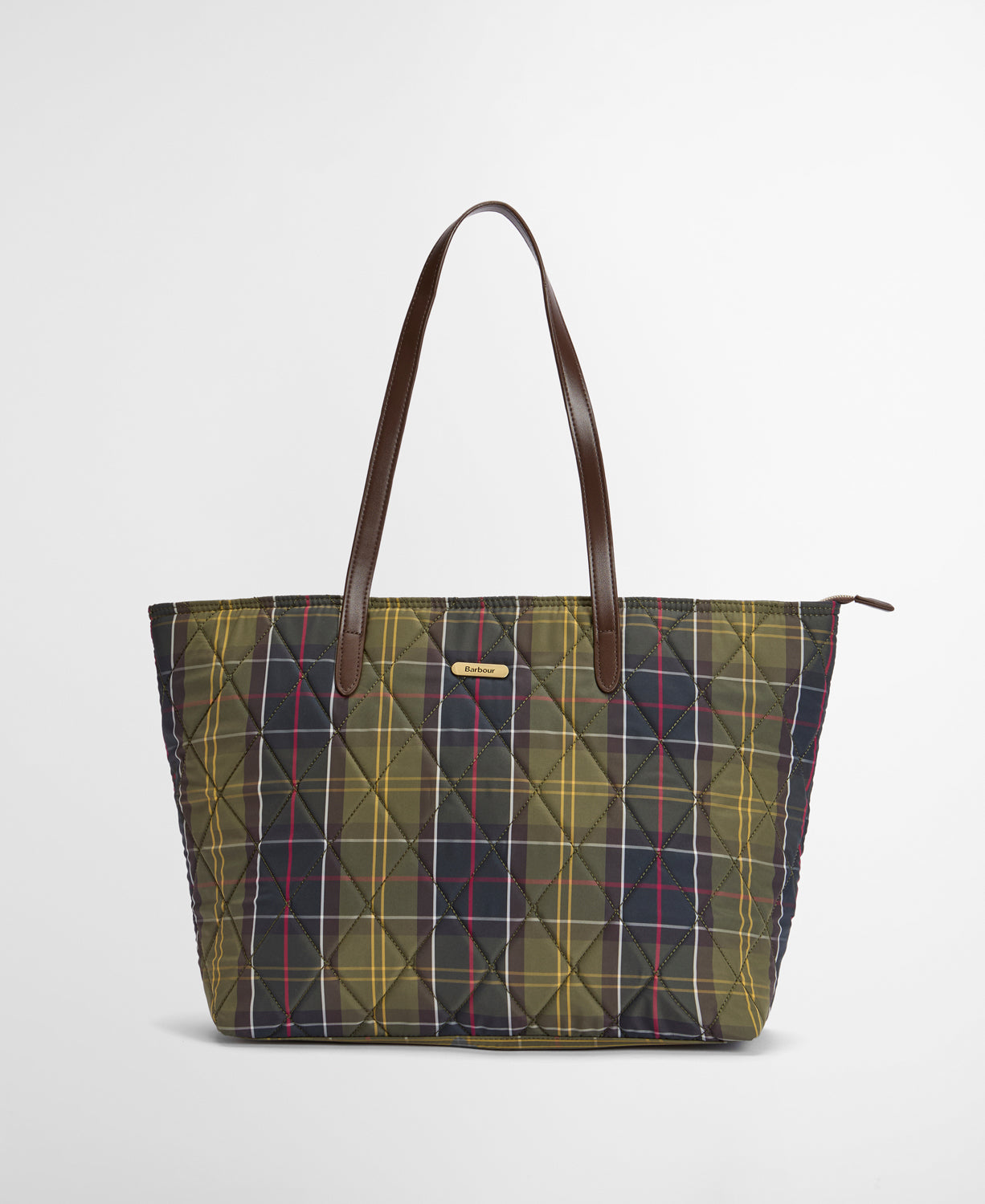 Barbour Wetherham Quilted Tartan Bag