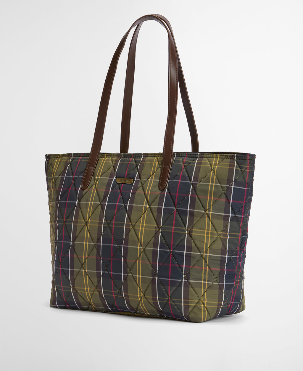 Barbour Wetherham Quilted Tartan Bag
