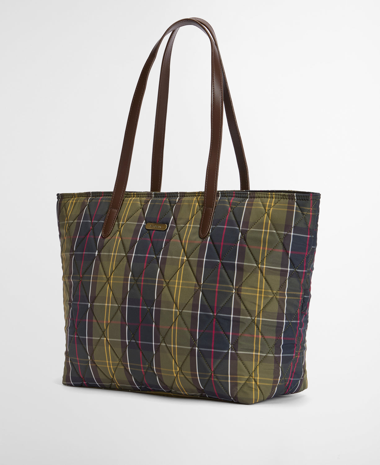 Barbour Wetherham Quilted Tartan Bag