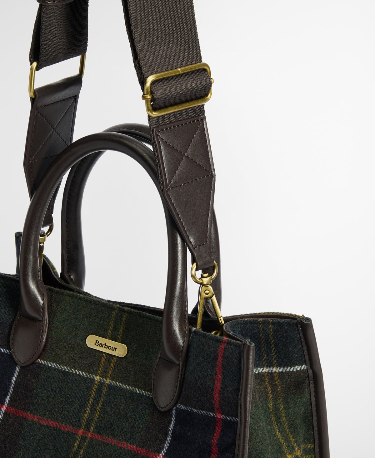 Barbour Barrhill Tartan Tote Bag