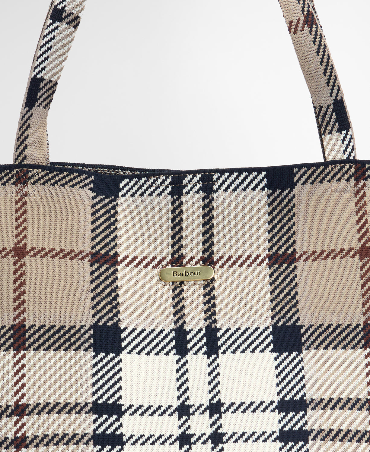 Barbour Layla Tartan Large Tote Bag