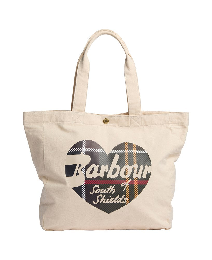 Barbour Heart Tote Bag