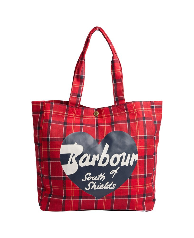 Barbour Heart Tote Bag