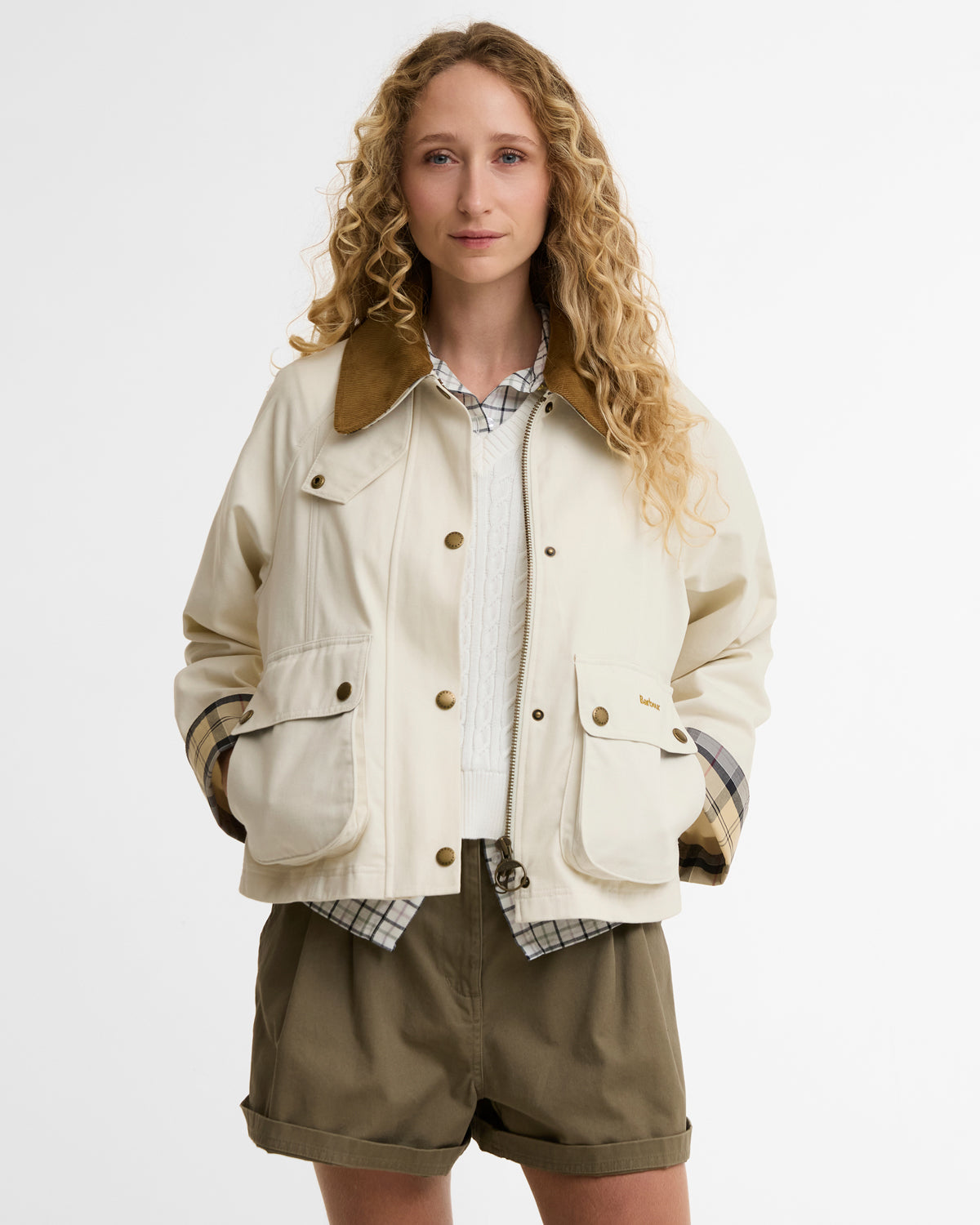 Barbour Cropped Beadnell Casual Jacket