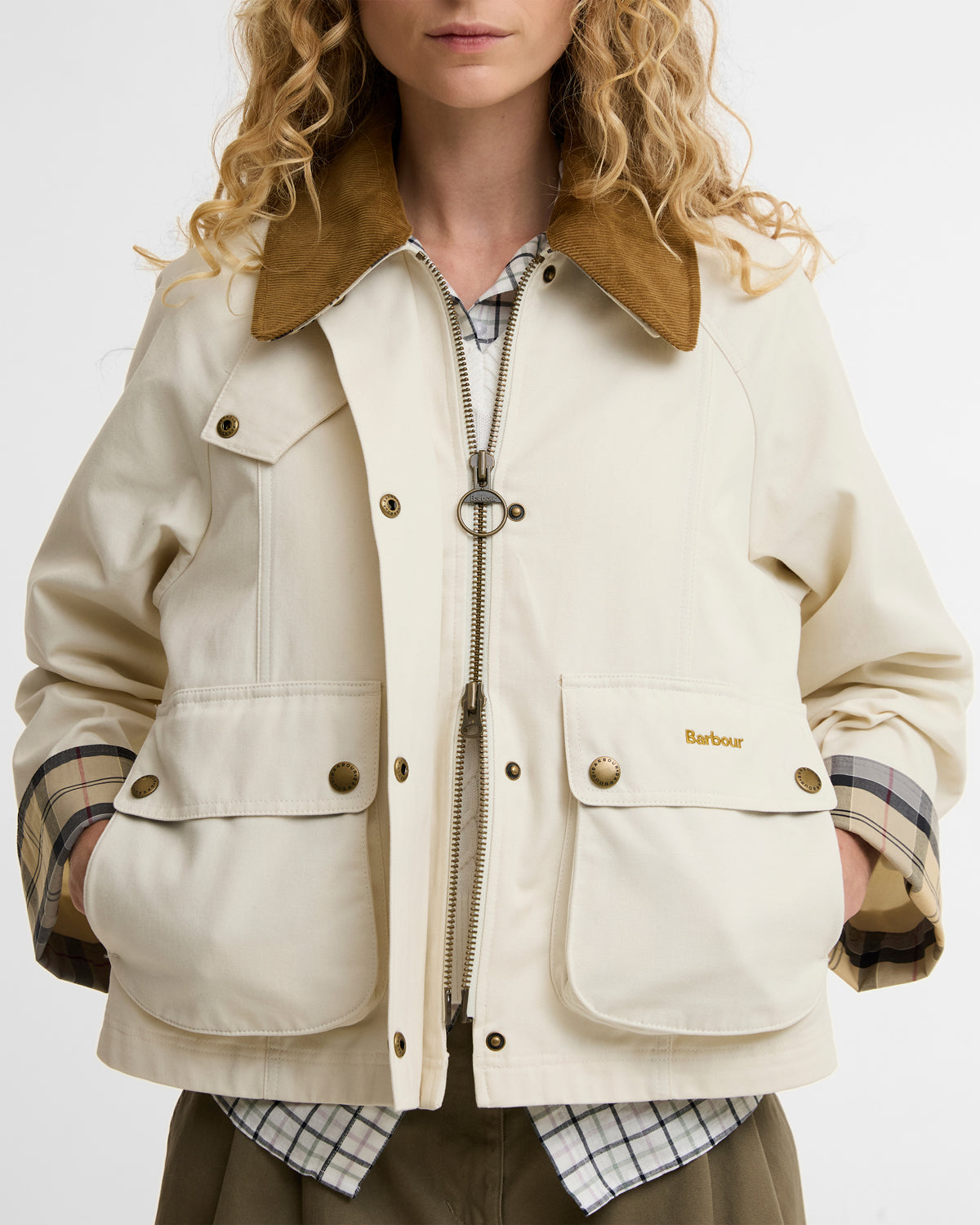 Barbour Cropped Beadnell Casual Jacket