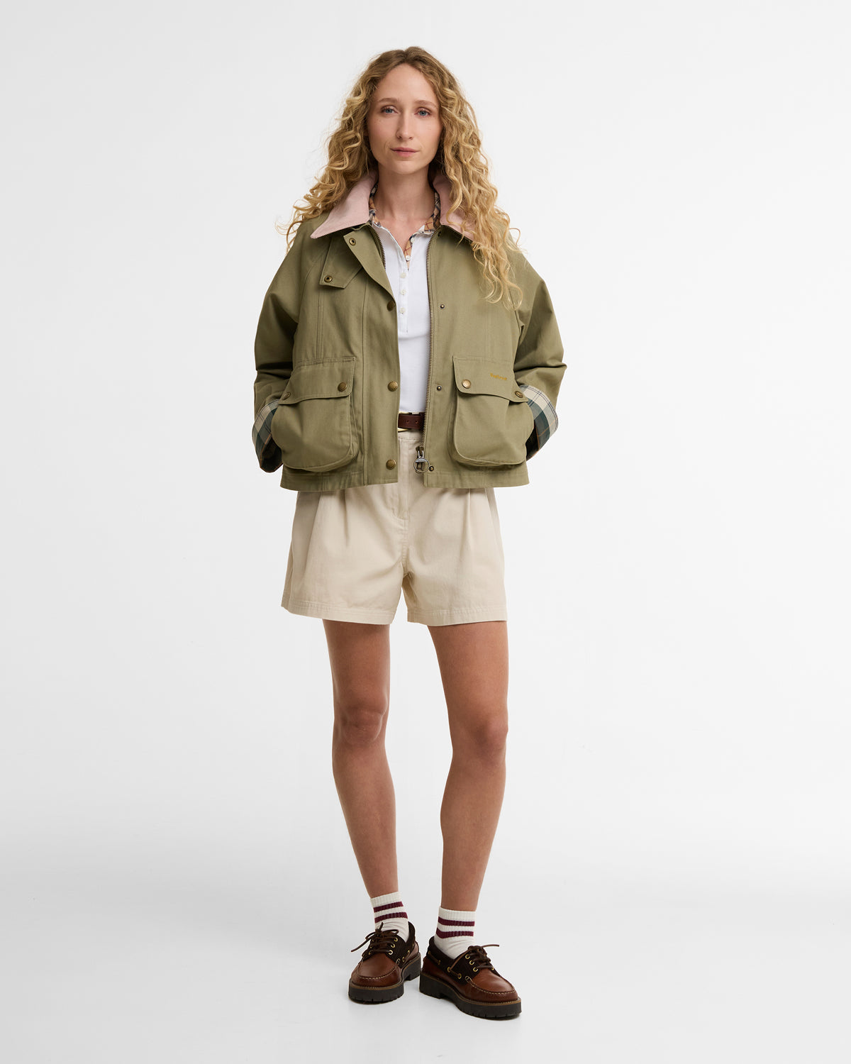 Barbour Cropped Beadnell Casual Jacket