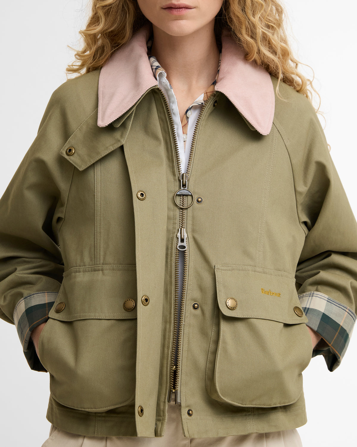 Barbour Cropped Beadnell Casual Jacket