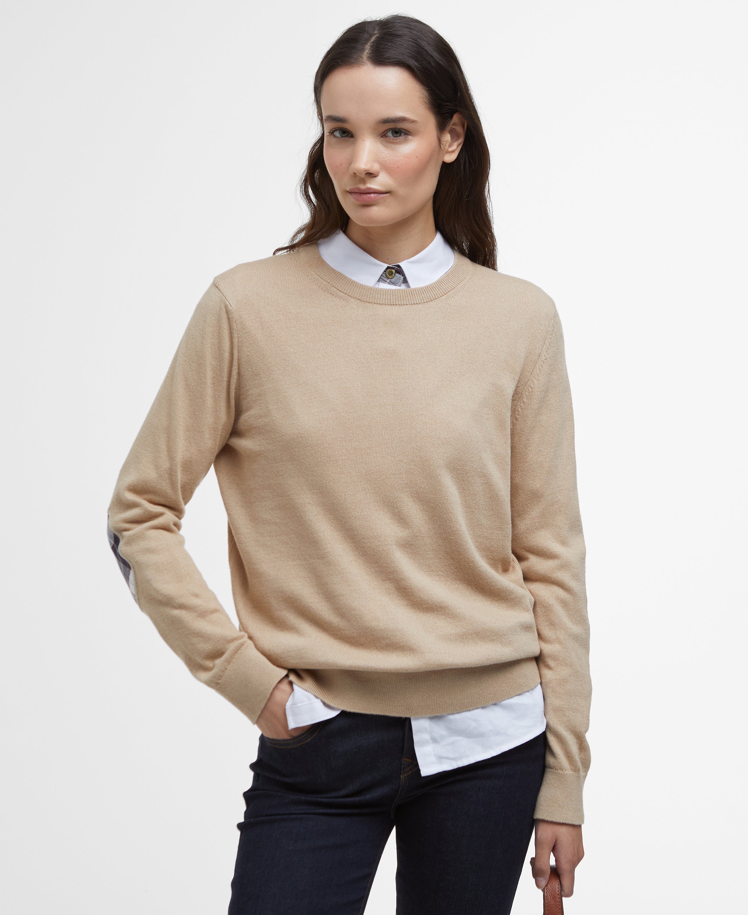 Barbour Lavender Knitted Jumper