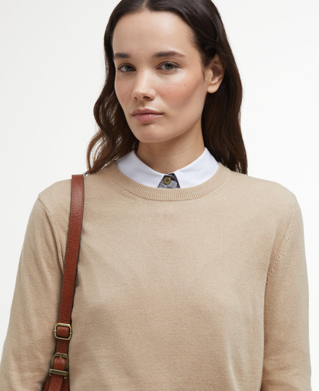 Barbour Lavender Knitted Jumper