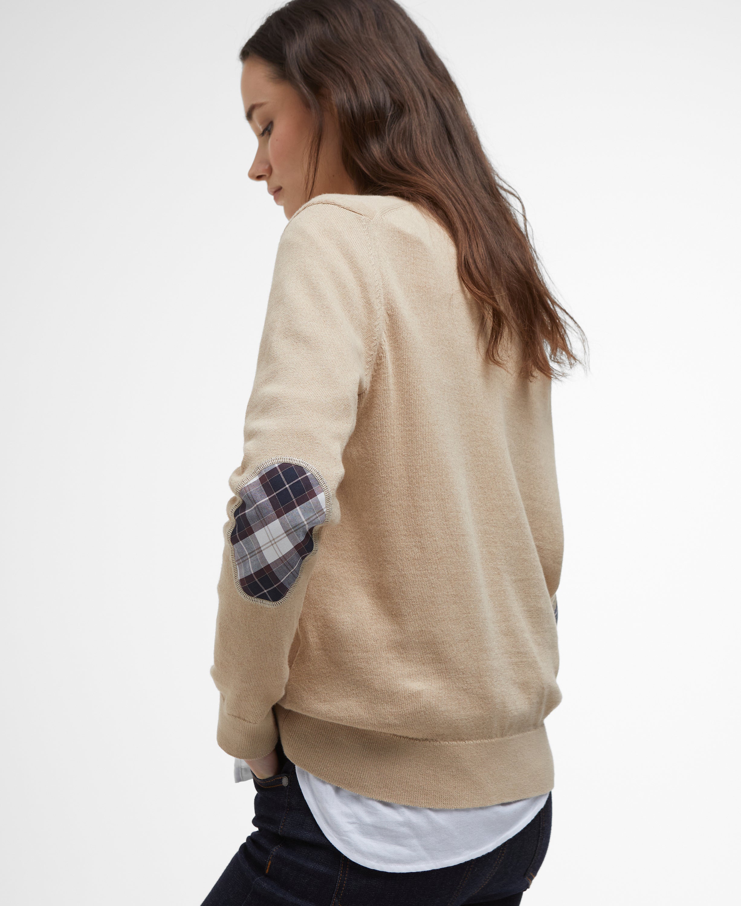 Barbour Lavender Knitted Jumper