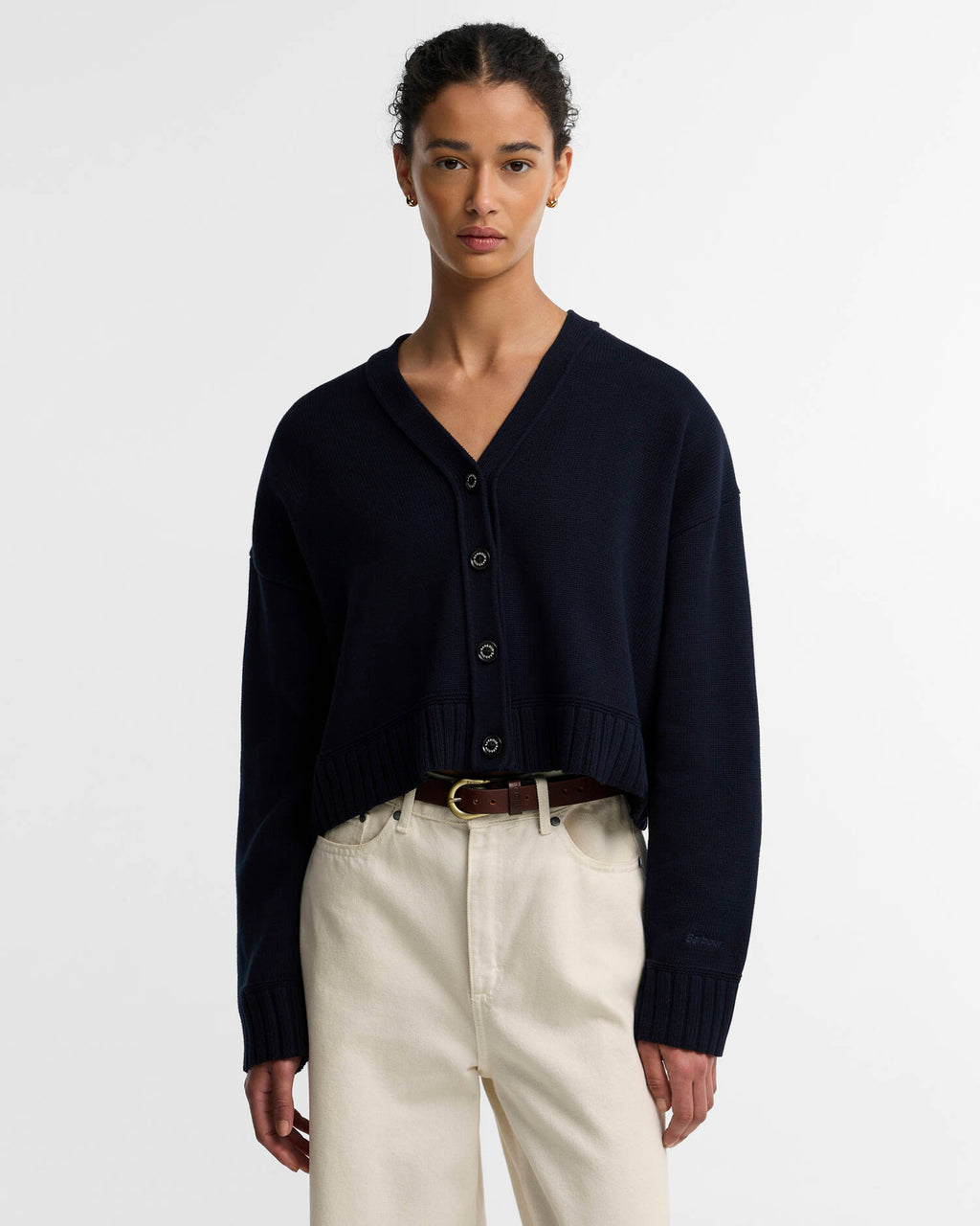 Barbour Amesbury Cotton Knitted Cardigan