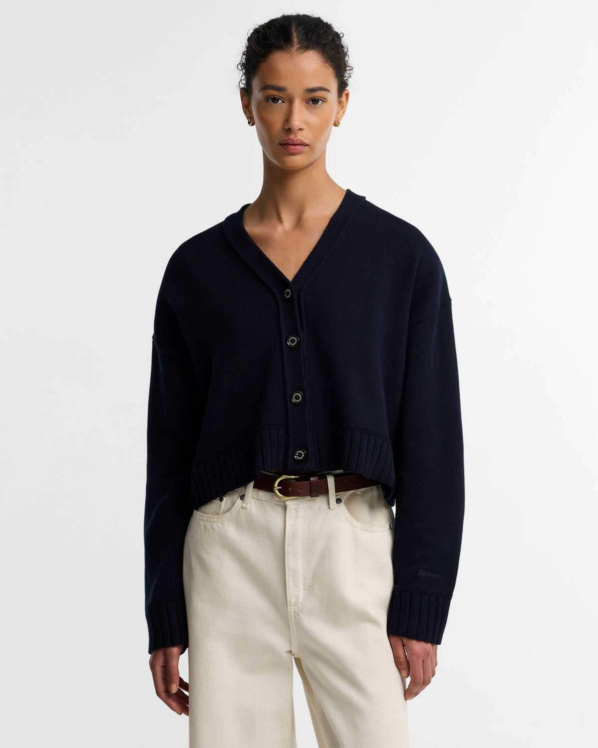 Barbour Amesbury Cotton Knitted Cardigan