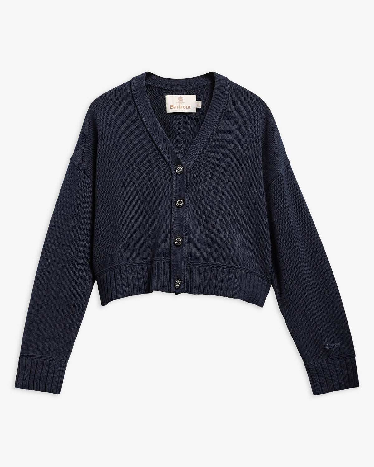 Barbour Amesbury Cotton Knitted Cardigan