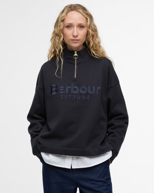 Barbour Sara Half Zip Sweatshirt