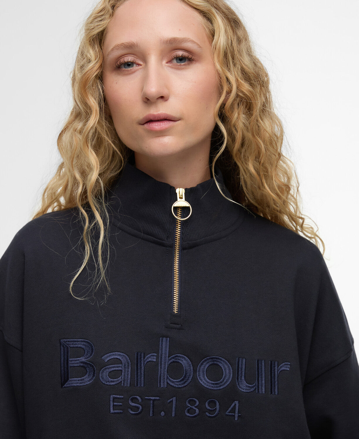 Barbour Sara Half Zip Sweatshirt