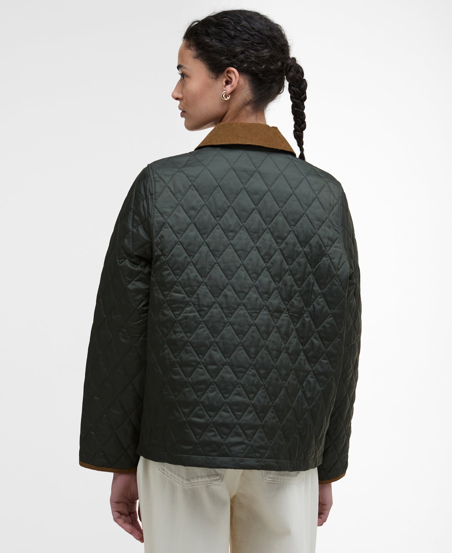 Barbour Icons Cropped Liddesdale Quilted Jacket