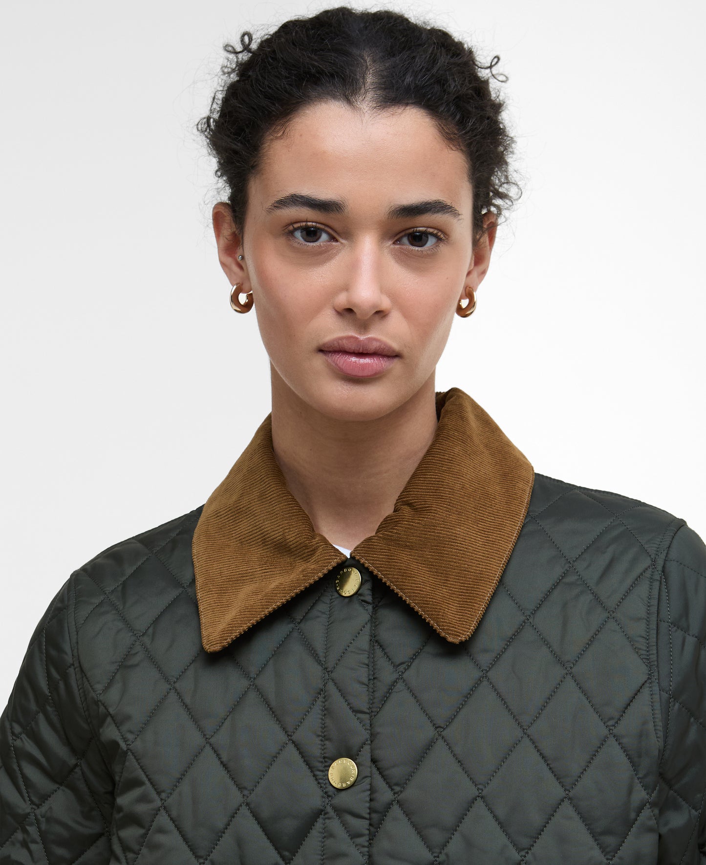 Barbour Icons Cropped Liddesdale Quilted Jacket