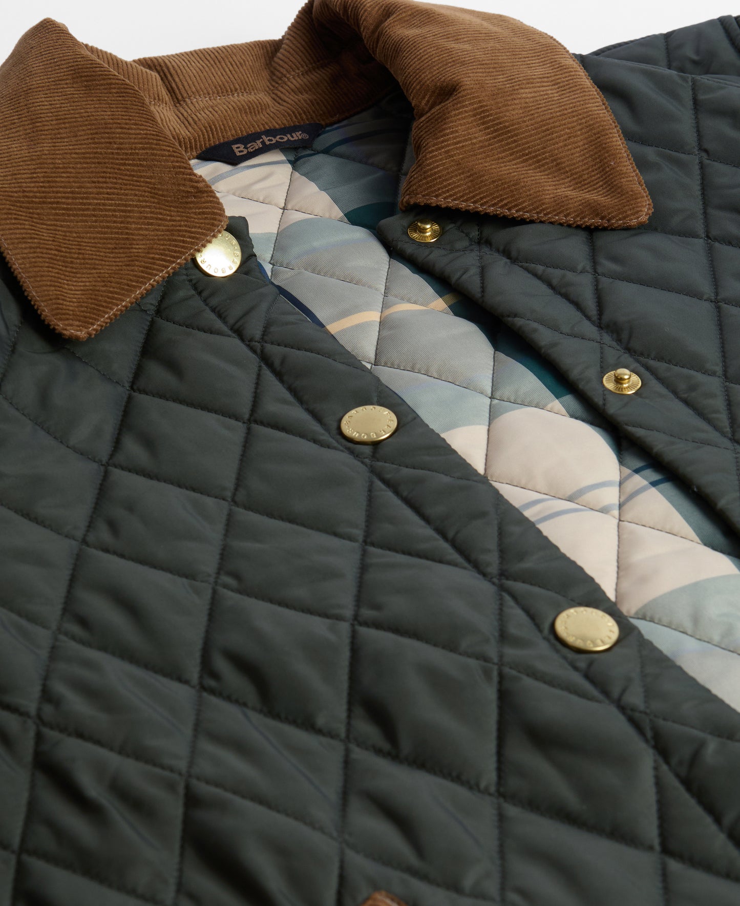Barbour Icons Cropped Liddesdale Quilted Jacket