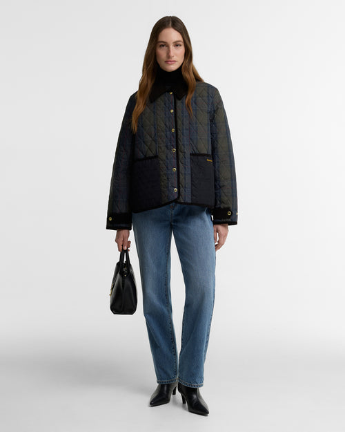 Barbour Ainsdale Checked Quilted Jacket