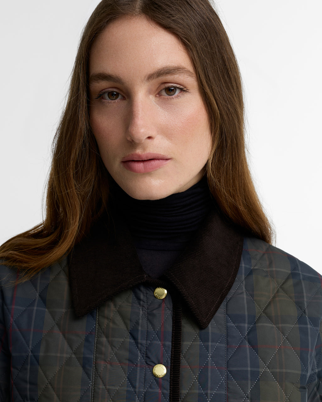 Barbour Ainsdale Checked Quilted Jacket