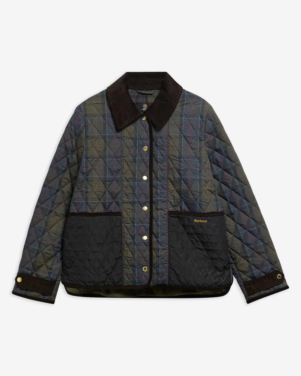 Barbour Ainsdale Checked Quilted Jacket