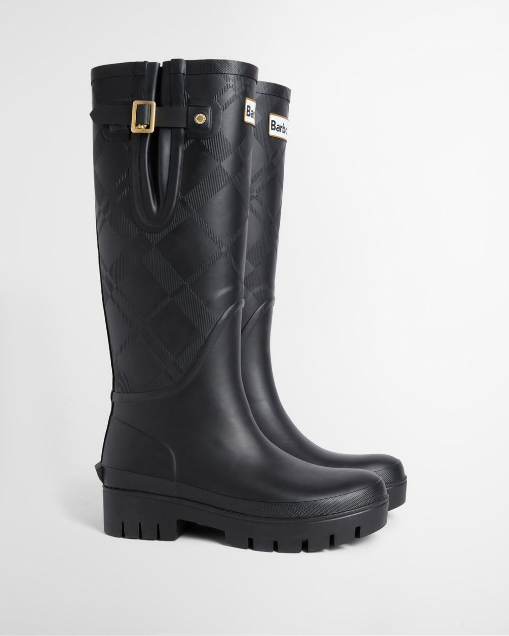 Barbour Leighton Tartan Wellingtons