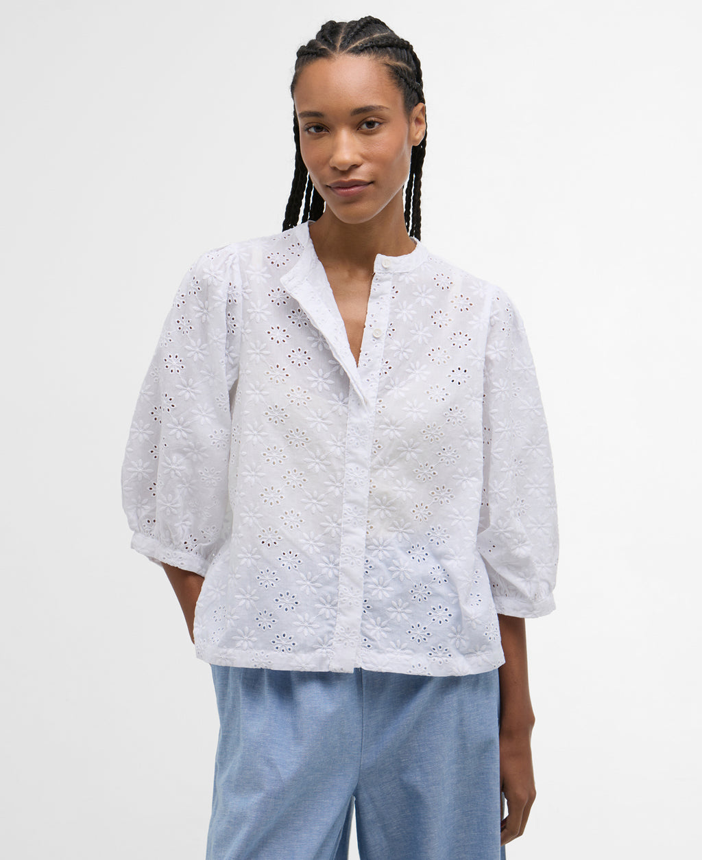 Barbour Layla Broderie Anglaise Shirt