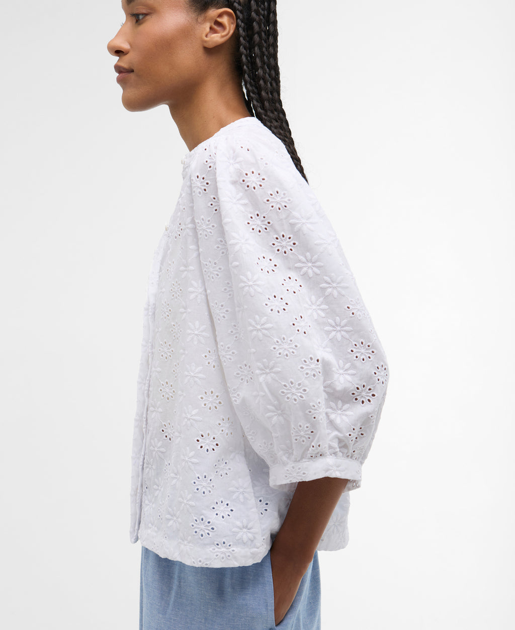 Barbour Layla Broderie Anglaise Shirt