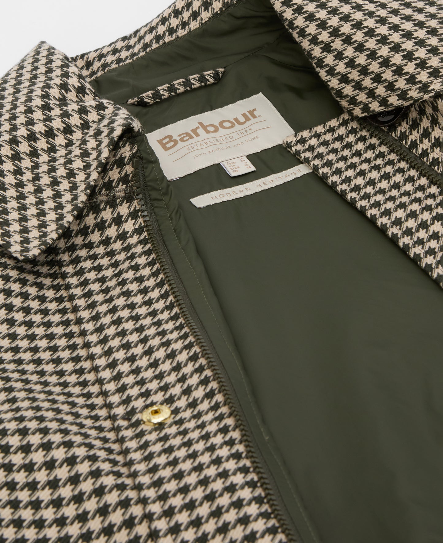 Barbour Kennedy Check Showerproof Jacket