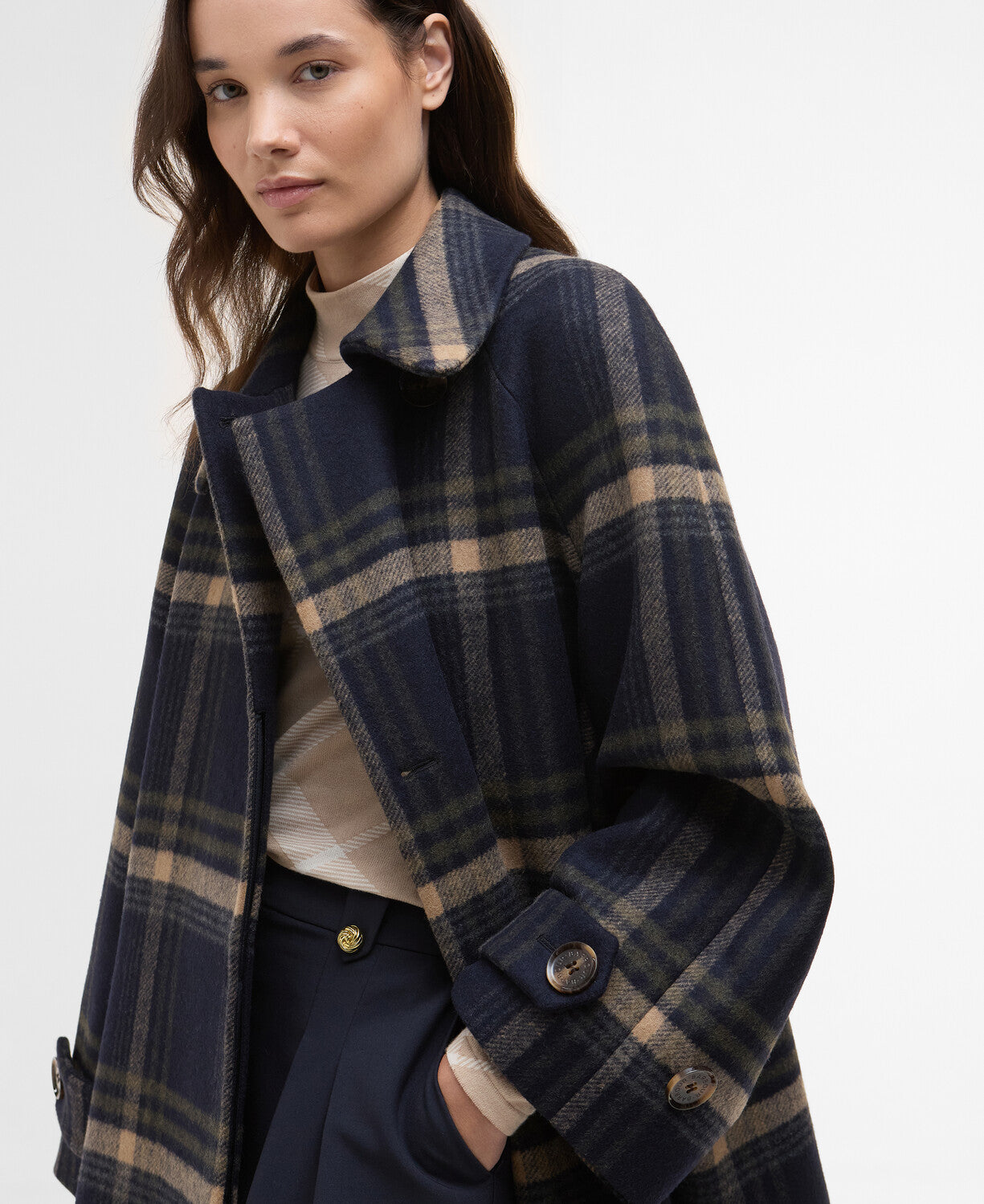 Barbour Tara Wool Coat