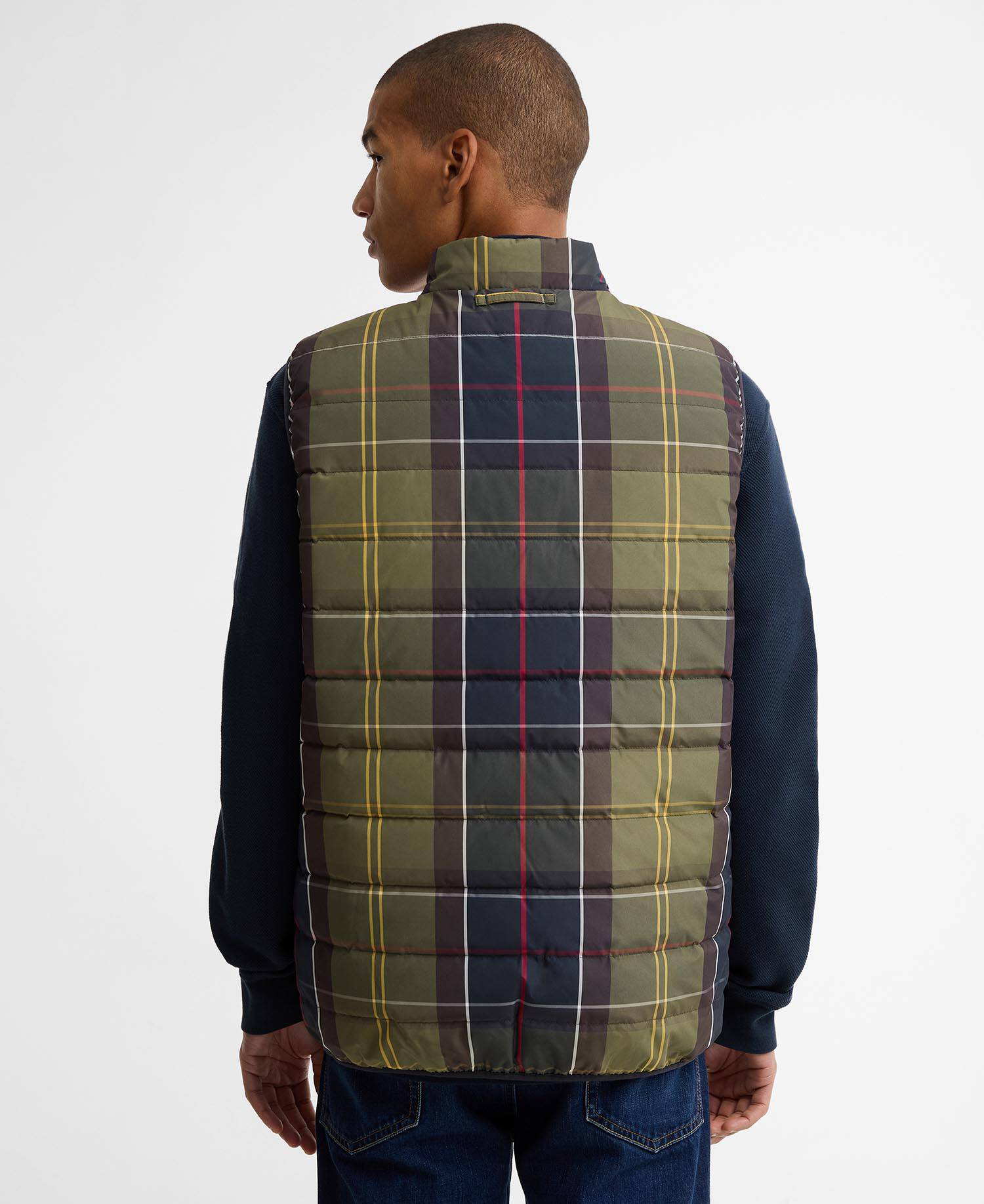 Barbour Reversible Tartan Puffer Gilet