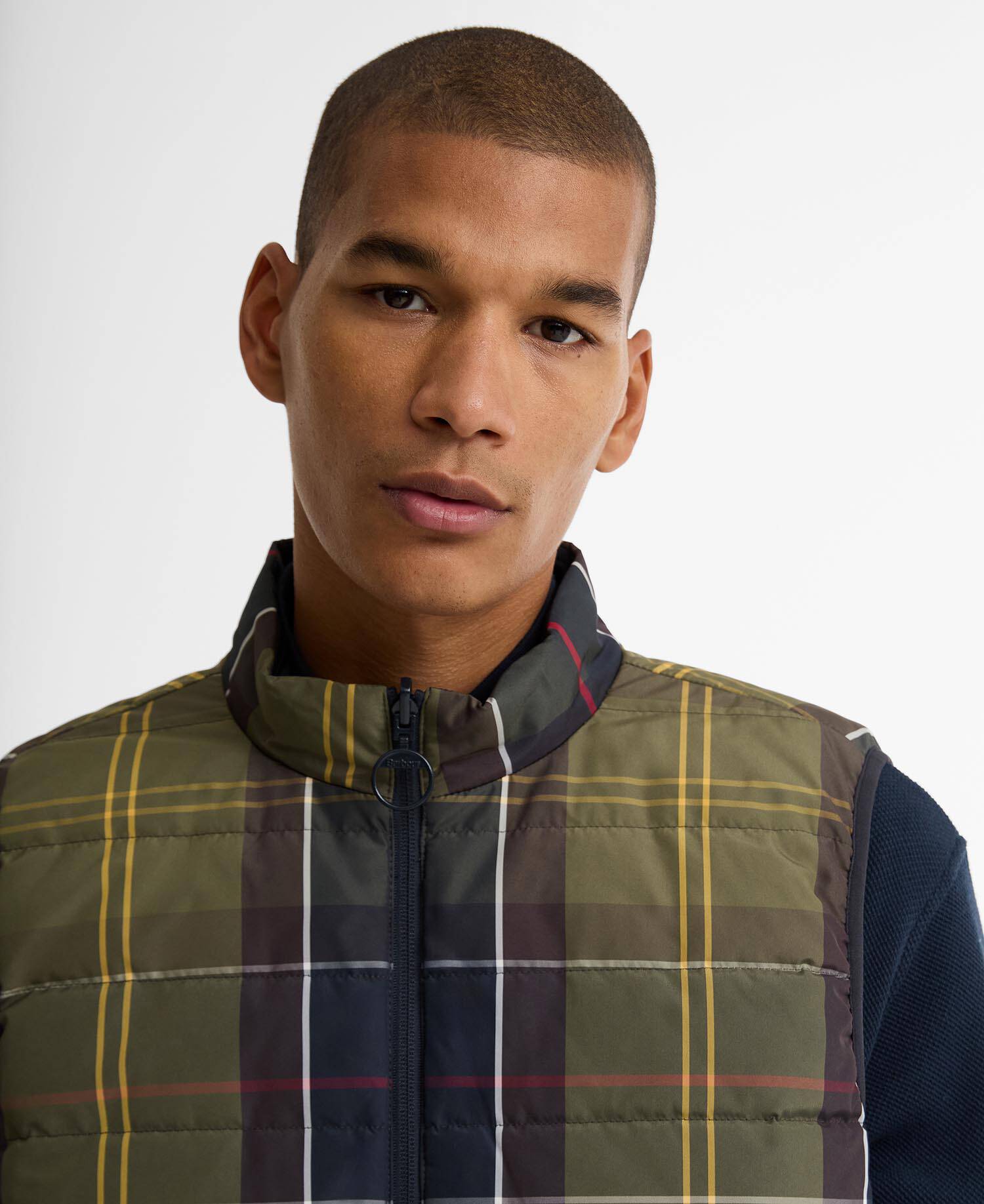 Barbour Reversible Tartan Puffer Gilet