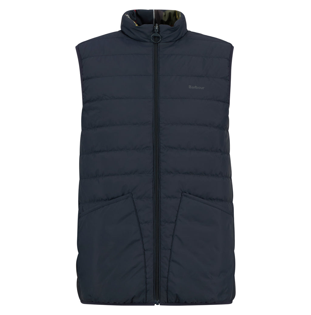 Barbour Reversible Tartan Puffer Gilet
