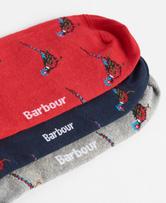 Barbour Pheasant Socks Gift Box