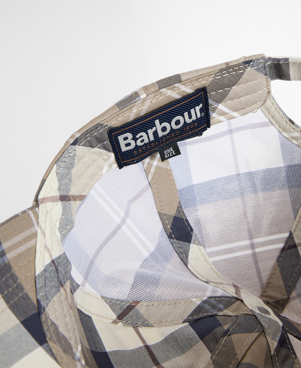 Barbour Tartan Sports Cap